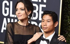 Pax Thiên tháp tùng Angelina Jolie dự Quả cầu vàng
