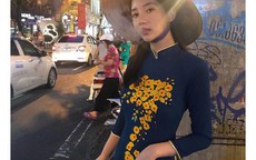 Người đẹp bị "ném đá" vì mặc áo dài hút thuốc