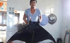 Lính nhà giàn trúng đậm cá “khủng” đầu năm
