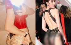 Sau Ngọc Trinh hở bạo, Trà Ngọc Hằng cởi quần khoe mông