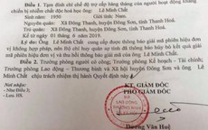 Bị thông gia cũ "vạch mặt" làm giả chế độ nhiễm chất độc hóa học