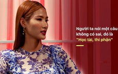 "Thánh ca dao tục ngữ" Hoàng Thùy tái xuất, cư dân mạng lại xôn xao