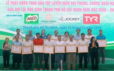 Lễ phát động toàn dân tập luyện môn bơi phòng chống đuối nước