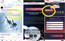 Hàng loạt trang Fanpage và website giả mạo Lancôme Việt Nam