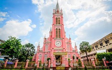 Nhà thờ màu hồng Việt Nam lên báo Mỹ