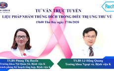 Bệnh viện K tư vấn trực tuyến điều trị ung thư với sự đồng hành của Roche Việt Nam