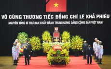Lễ truy điệu và Lễ an táng nguyên Tổng Bí thư Lê Khả Phiêu