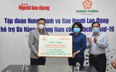 Gần 5 tỉ đồng hỗ trợ Đà Nẵng, Quảng Nam phòng, chống Covid-19