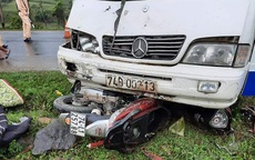 Ôtô tông xe máy chạy cùng chiều, một phụ nữ tử vong