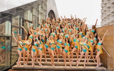 Hấp dẫn nhan sắc Hoa hậu Hòa Bình Thế giới 2020 diện bikini