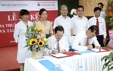 Agribank Chi nhánh Bình Thạnh ký kết thỏa thuận hợp tác với Bệnh viện TP Thủ Đức