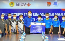 BIDV trao 18.000 suất cơm tặng đồng bào khó khăn tại TP Hà Nội