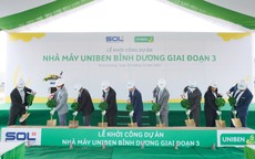 Xây dựng Nhà máy giai đoạn ba, UNIBEN tham vọng chiếm lĩnh thị trường nước giải khát