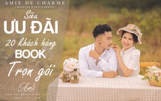 Ưu đãi tháng 4 từ studio cưới hàng đầu TP HCM Amie De Charme