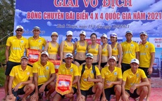 Giải vô địch bóng chuyền bãi biển 4x4 quốc gia: Nam, nữ Sanvinest Khánh Hòa vô địch
