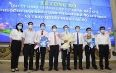 Công bố thành lập 5 cơ quan báo chí thuộc UBND TP HCM