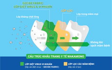 Khẩu trang diệt Covid của Wakamono sẽ được sản xuất tại Việt Nam