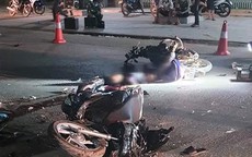 2 xe máy tông trực diện nhau, 4 người thương vong