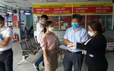 TP HCM: Chấn chỉnhviệc phòng chống dịch ở Bến xe An Sương