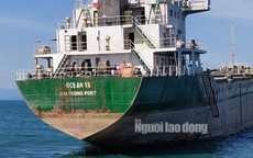 Quảng Bình: Va chạm tàu hàng, 1 tàu cá chìm xuống biển