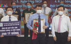 Tập đoàn Công nghiệp Cao su Việt Nam ủng hộ 200 tỉ đồng cho Quỹ Vắc-xin phòng Covid-19