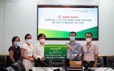 Vietcombank trao tặng trang thiết bị y tế tổng trị giá 9 tỉ đồng cho Bệnh viện Chợ Rẫy và Bệnh viện Quân y 175