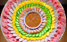 Khi thức ăn thành tranh vẽ