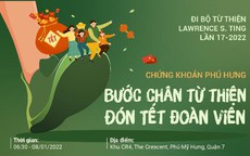 Chương trình Đi bộ Từ thiện Lawrence S. Ting lần thứ 17-2022: Chứng khoán Phú Hưng lan tỏa Bước chân từ thiện - Đón Tết đoàn viên