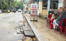 Đơn vị thi công đường "hứa lèo”, người dân vùng nội thành Huế phải khổ theo