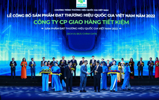 Giao Hàng Tiết Kiệm được vinh danh Thương hiệu quốc gia 2022