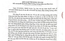 Vụ điều giáo viên đi tiếp khách "VIP": Đề nghị làm rõ việc lộ thông tin người tố cáo