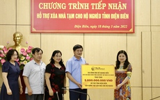 Gia đình và doanh nghiệp của doanh nhân Đỗ Quang Hiển ủng hộ Điện Biên 20 tỉ đồng xây nhà cho hộ nghèo