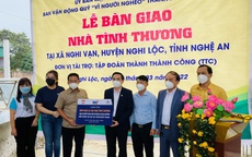 Tập đoàn TTC hỗ trợ xây dựng 50 nhà tình thương tại các tỉnh miền Trung