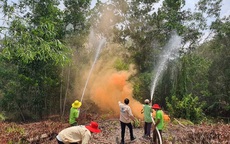 VWS-LA tập huấn phòng cháy chữa cháy rừng