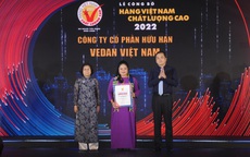 Vedan Việt Nam tiếp tục được vinh danh "Hàng Việt Nam chất lượng cao" năm 2022