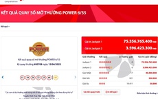 Jackpot vượt 75 tỉ đồng, thu hút người chơi trước lễ 30-4