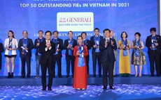 Generali Việt Nam nhận giải thưởng Rồng Vàng 2022