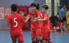 Tuyển futsal nữ Việt Nam quyết tâm lấy "vàng"