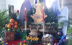 TP HCM: Thi gói, nấu bánh chưng dâng Vua Hùng
