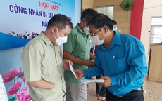 Động viên công nhân bị tai nạn lao động