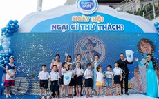 "Phát sốt" với ly sữa khổng lồ có 1-0-2 trong ngày hội “Ngại gì thử thách”