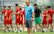 HLV Park Hang-seo cho Tiến Linh, Hoàng Đức, Hùng Dũng về khách sạn nghỉ sớm
