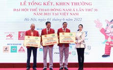 Golf Long Thành trao thưởng 5 tỉ đồng cho các vận động viên có thành tích xuất sắc tại SEA Games 31