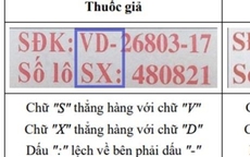 Một loại thuốc giảm đau, hạ sốt bị làm giả