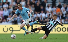 Rượt đuổi tỉ số 6 bàn điên rồ, Man City thoát hiểm trước Newcastle