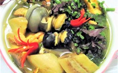 Nhớ bát canh ốc nấu chuối