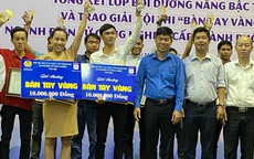 Trao giải Bàn tay vàng nghề điện tử công nghiệp