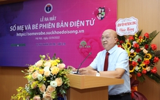 Bộ Y tế ra mắt Sổ mẹ và bé phiên bản điện tử