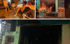 Cháy nhà trong đêm, 4 người trong gia đình hoảng sợ kêu cứu