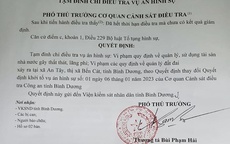 Bình Dương: Tạm đình chỉ vụ án liên quan ông Nguyễn Hồng Khanh